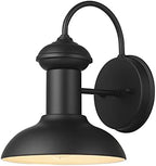 Globe Electric 44862 Martes 1-Light Outdoor Indoor Wall Sconce, Matte Black by GlobeElectric