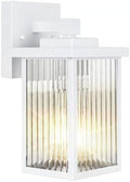 White Porch Light, Waterproof Outdoor Wall Light by hameso