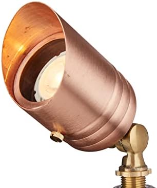 VOLT 12V Fat Boy Outdoor Spotlight (Copper) & 5W 2700K MR16 LED Bulb - Image 3