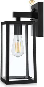 13.6" Dusk to Dawn Sensor Outdoor Wall Lighting, Extra Large Wall Sconce by ShineHai
