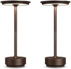2 Pack Cordless Table Lamps Rechargeable, 5000mAh LED Table Light by FDIDC