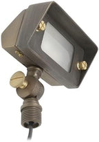 Lightkiwi R9872 Brass Flood Light & Wall Wash Outdoor Lighting Fixture for 12 Volts Low Voltage Landscape Lighting (Light Bulb Not Included) - Image 2