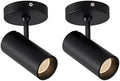Aisilan 2 Pack LED Modern Directional Dimmable Spot Light Indoor, Adjustable Angle Wired Ceiling Spotlight Lamp for Living Room, Painting, Artwork Accent Lighting - Warm Light 3000K, 9W, CRI 97 by AisilanLighting