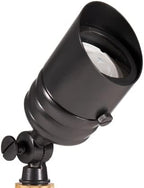 VOLT Fat Boy 12V Brass Outdoor Mini Spotlight (Black) by VOLT