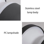 Outdoor Bollard Light, LED Exterior Garden Lighting Fixture, IP54 Stainless Steel Body, PC Light Cover, Modern Outdoor Lighting for Yard Park Courtyard Pathway Patio Entrance Area - Image 4