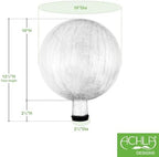 Achla Designs 10" Gazing Globe, Silver - Image 2