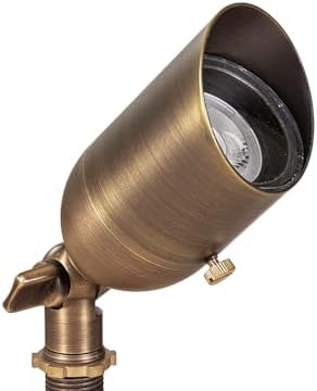 12V LogiSpot II Outdoor Spotlight & 5W 2700K MR16 LED Bulb by LumenLogic