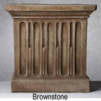 Campania International FT-171-BR Corsini Wall Fountain, Brown Stone Finish - Image 2