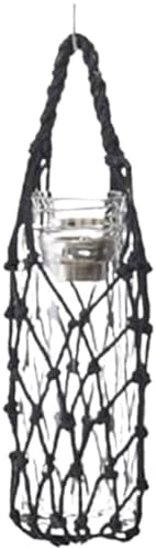 Mason Jar Hangers 10pcs Portable Coffee Cup Bag Hollow Out Bottle Practical Mugs Foldable Water Bags Woven Net Cover For Hanging Bottle(Mixed) by Unknown