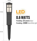 Malibu C Outdoor Pathway Light LED Low Voltage Landscape Lighting Mission Collection Bollard Path Lights Decoration Garden Light 8419-4321-01 - Image 3