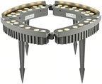 Low Voltage Landscape Uplights, Outdoor Waterproof Tree Ring Lights by KPHYMOD