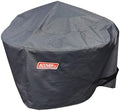 Surround Shelter Small | Protective Cover for Fire Pit Surround Table, Weather-Resistant, Solution Dyed Acrylic/PVC Backing/Aluminum Support Stays, Dims (DiaxH): 42.5 x 20.8 in, Black by acoveritt