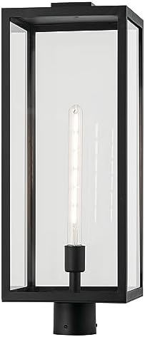 Kichler Branner Outdoor Post Light, Textured Black - Image 5