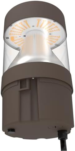 Commercial LED Bollard Path Lights 24W/19W/14W Watt Tunable 3000K/4000K/5000K Color Selectable 140LM/W 120-277V Dimmable 42" Modern Landscape Lighting for Garden Pathway UL Listed (type 3) - Image 6