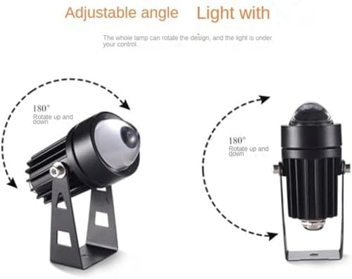 LED Spot Lights - IP65 Waterproof Narrow Beam Spotlight, AC85-265V Outdoor Landscape Lighting for Garden, Courtyard, Patio, Wall Mount, Energy-Efficient Illumination - Image 3