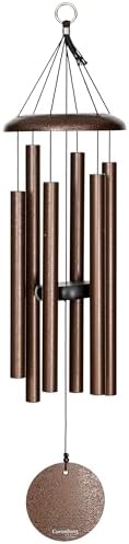 Corinthian Bells 30 Inch Copper Vein Wind Chimes for Outside, Deep Tone Memorial Outdoor Wind Chime, Made in USA by CorinthianBells