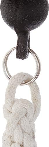 Hampton Nautical BL2021-7C Chrome Hanging Harbor Bell 5” - Nautical Decor - Nautical Home Decoration - Image 3