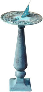 BestNest Rome Father Time Sundial and Baluster Pedestal by BestNest