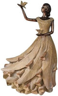 DiliComing Fairy Statue Outdoor Garden - 16 Inch Calla Lily Figurine by DiliComing