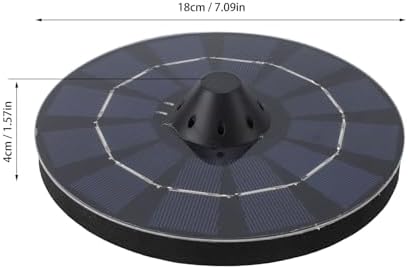 Solar Pond Aerator, 2.5W Floating Solar Aquarium Air Pump Pool Aerator, Pond Aerator Bubble Oxygenator with Air Hose and Bubble Stone for Outdoor Fish Pond Stock - Image 5