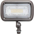 GKOLED 30W LED Floodlight, Outdoor Security Fixture, Waterproof, 100W PSMH Replace, 3000 Lumens, 5000K Daylight White, 70CRI, 1/2" Adjustable Knuckle Mount, UL-Listed by GKOLED