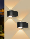 Outdoor Wall Lights 8W, 3000K 705 LM Modern Porch Light, Up Down Lights by MALORY