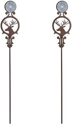 Touch of Class Pathways Driveway Marker Stake, Deer, Bronze, Set of 2 by TouchofClass