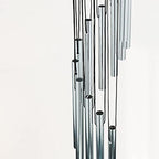 Wind Chime Aeolian bells 12 Tubes Wind Chimes Metal Wind Bells Classic Handmade Ornament Garden Patio Outdoor Wall Hanging Home Decor Wind Chimes for Outside Memorial Wind Chimes ( Color : Mahogany ) - Image 3