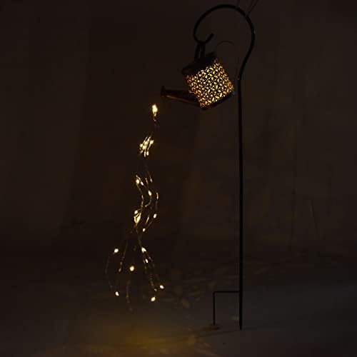 Solar Watering Can Lights Beautiful Decorative Kettle Light for Garden Yard Decoration Solar Lawn Light 1x - Image 2