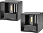 ledmo 20W LED Wall Light Up and Down Modern Porch Lights 2 Pack by LEDMO