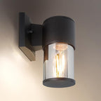 ASD Smoky Glass Outdoor Wall Lights - 60W 120V E26 Base ETL Exterior Lighting Fixtures, LED/CFL/Incandescent Bulb Outdoor Lights for House, Waterproof Patio Wall Sconces & Porch Décor by ASDLightingCorporation