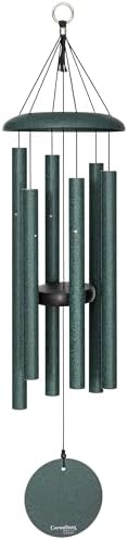 Corinthian Bells 30 Inch Green Wind Chimes for Outside, Outdoor Garden Wind Chime with Relaxing Sound, Made in USA by CorinthianBells