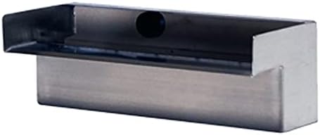 12" Color-Changing Stainless Steel Spillway with Remote Control by HALFOFFPONDS