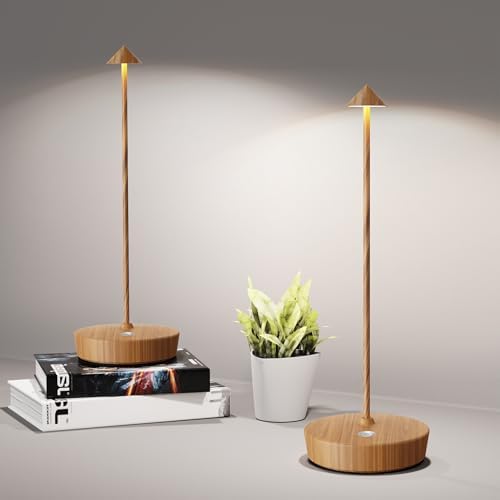 Cordless Table Lamp Rechargeable 6000mAh Battery Outdoor LED Light by SHANGCAI