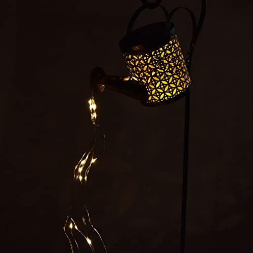 Solar Watering Can Lights Beautiful Decorative Kettle Light for Garden Yard Decoration Solar Lawn Light 1x - Image 7