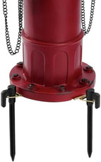 Teaeeno Retro Puppy Training Fire Hydrant for Dogs,Resin Outdoor Statue for Small Dogs, Pee Post Aid & Delightful Outdoor Garden Decor, Dog Statue with Pee Post, Hand-Painted,Weather,Outdoor Ornament - Image 4