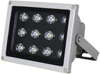 Ground LED Landscape Lights - Outdoor Buried Lamp, RGB Flood Light Color Changing, IP65 Waterproof Stainless Steel Spot Light, Decorative Party Stage Lights,RGB 12W by Unknown