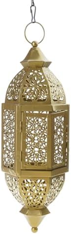 Moroccans Hollow Out Holders Antique Decorative Hanging Lamp for Wedding Parties Eid Ramadans Event Moroccans Theme Candleholder by Unknown