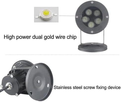 Outdoor Landscape Spotlights LED Spotlight - Led Beam Light, AC 90-260 V LED Outdoor Floodlight, IP67 Outdoor Waterproof Surface-Mounted Spotlight, Spotlight Landscape Pr - Image 4