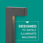 Hinkley Atlantis 12V Large LED Outdoor Landscape Path Light, Satin Black - Image 5