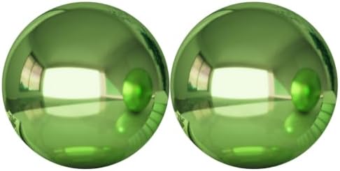 Zerodeko 2pcs Stainless Steel Gazing Balls Garden Mirror Globe Pond Sphere by Zerodeko
