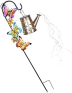 Garden Stake Solar Watering Can Decor - Image 5