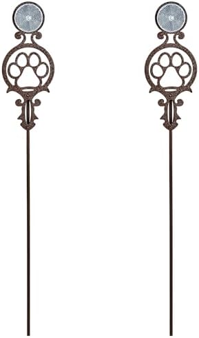 Touch of Class Pathways Driveway Marker Stake, Paw Print, Bronze, Set of 2 by TouchofClass