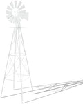 Outvita 8FT Metal Ornamental Windmill with Weather Vane by Outvita