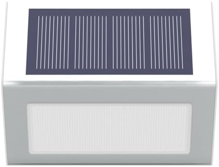 JSOT Solar Deck Lights Perfect for Fence, Step, Stair Decor-Cool White-8P - Image 4