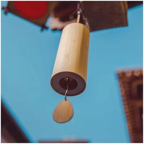 Bamboo Wind Chimes - Handcrafted Outdoor Windchime for Garden, Patio and Home Decor - Image 5