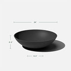 Veradek Mason Series Lane Bowl - Large Outdoor Bowl Planter - Image 2