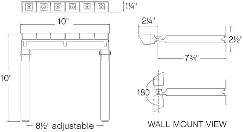 Hinkley Vestra Small Outdoor 12V Wall Wash Light, Antique Brushed Aluminum - Image 4