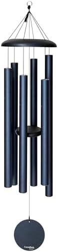 Corinthian Bells by Wind River - 56 inch Midnight Blue Wind Chime for Patio, Backyard, Garden, and Outdoor Decor (Aluminum Chime) Made in the USA by CorinthianBells