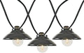 Novelty Lights 11 Feet 10 LED G40 Outdoor Bistro Lampshade String Lights by NoveltyLights-LightExperts